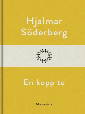 cover image of En kopp te